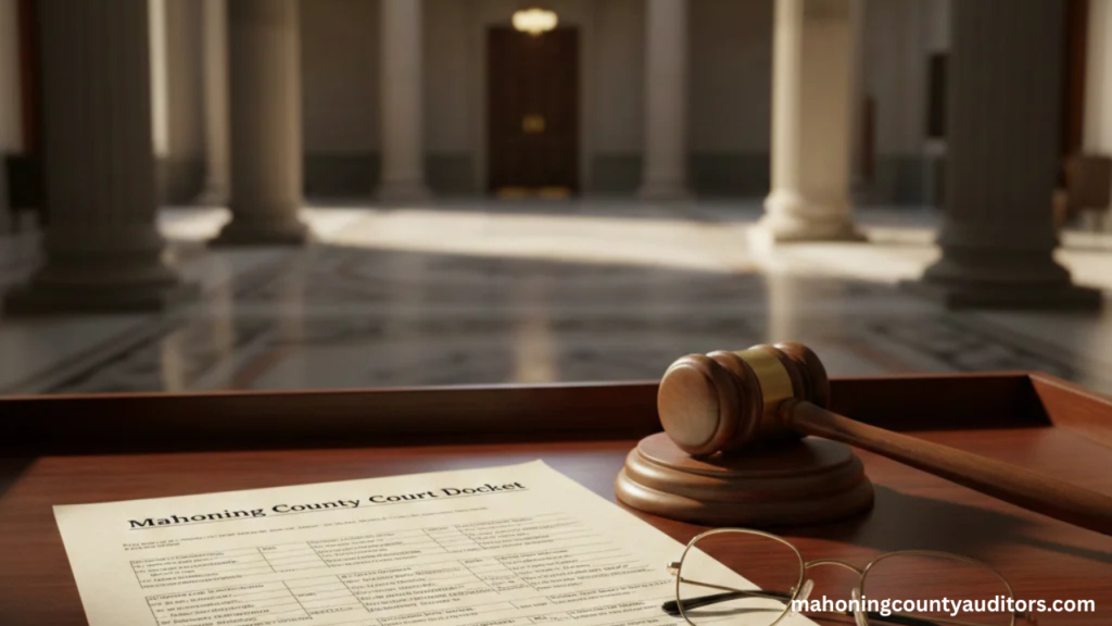 Mahoning County Court Docket