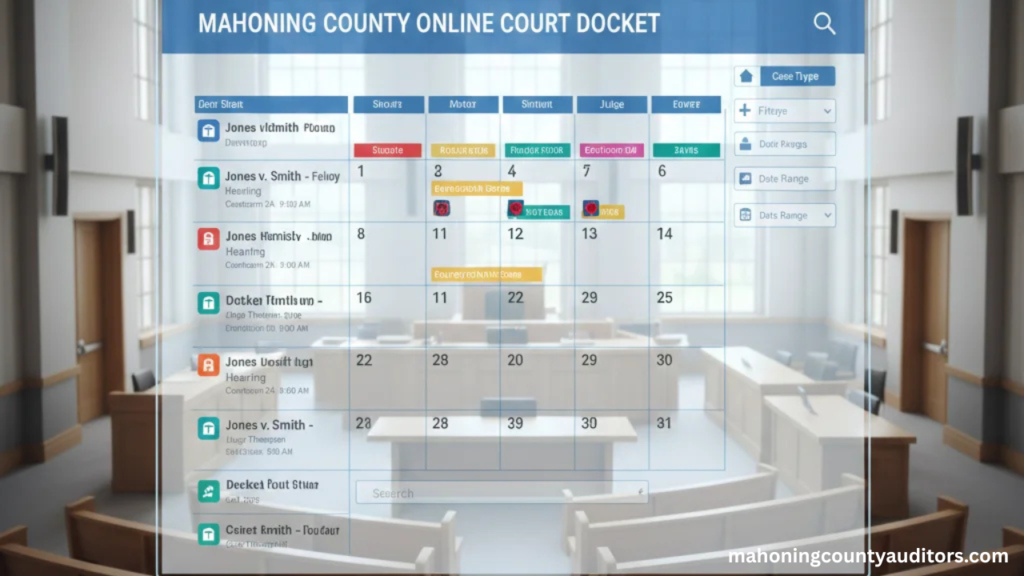 Mahoning County Court Docket