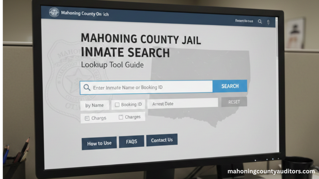 Mahoning County Jail Inmate Search
