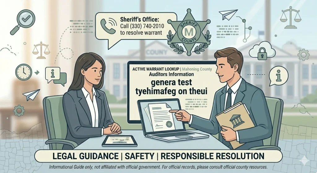 How to Resolve an Active Warrant in Mahoning County